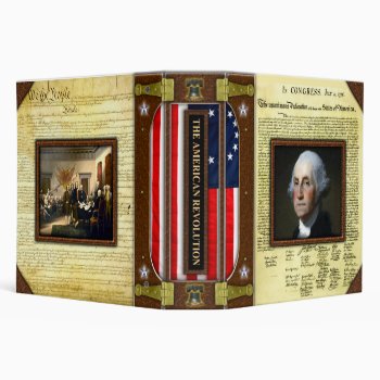 American Revolution Research Binder by arklights at Zazzle
