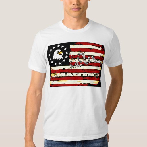 American Revolutionary Flag! T-shirt | Zazzle