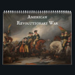 American Revolutionary War Calendar<br><div class="desc">The American Revolutionary War (1775-1783) marked a pivotal period in history as the thirteen American colonies sought to break free from British rule and establish their independence. The conflict began in April 1775 with the Battles of Lexington and Concord, where colonial militia clashed with British forces. The following year, the...</div>