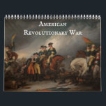 American Revolutionary War Calendar<br><div class="desc">The American Revolutionary War (1775-1783) marked a pivotal period in history as the thirteen American colonies sought to break free from British rule and establish their independence. The conflict began in April 1775 with the Battles of Lexington and Concord, where colonial militia clashed with British forces. The following year, the...</div>