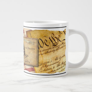 American Revolutionary War Giant Coffee Mug