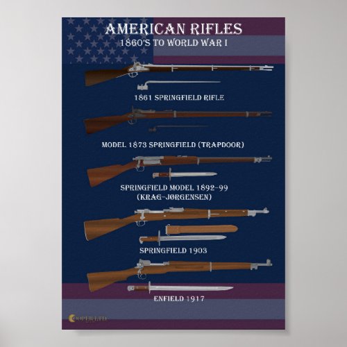American Rifles Poster