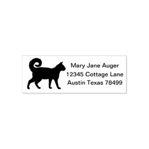 American Ring Tail Personalized Self Address Stamp