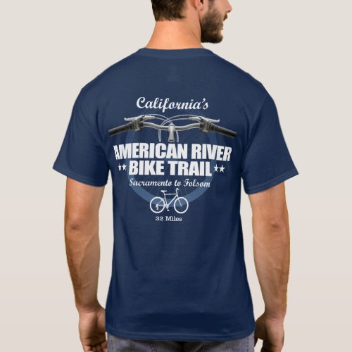 American River Bike Trail H2 T_Shirt