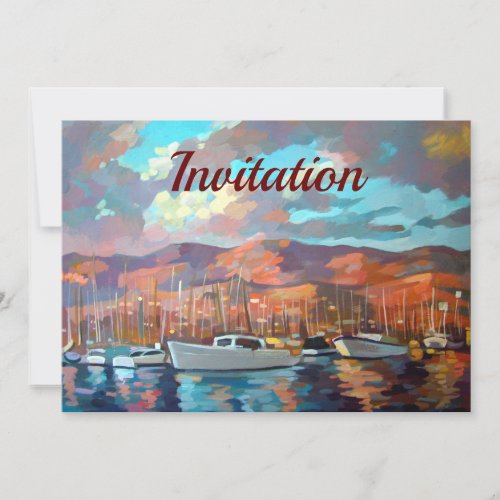 American Riviera Invitation