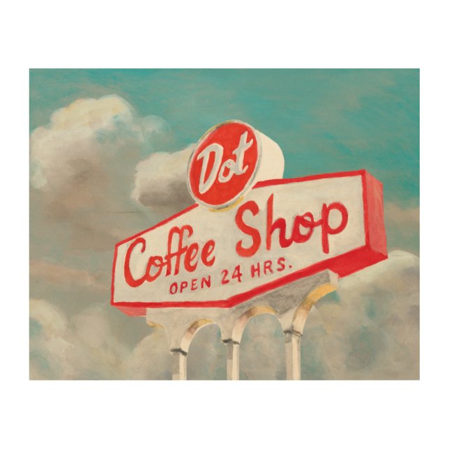 American Roadside | Coffee Shop Sign (Front)