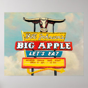 American Roadside Restaurant Sign