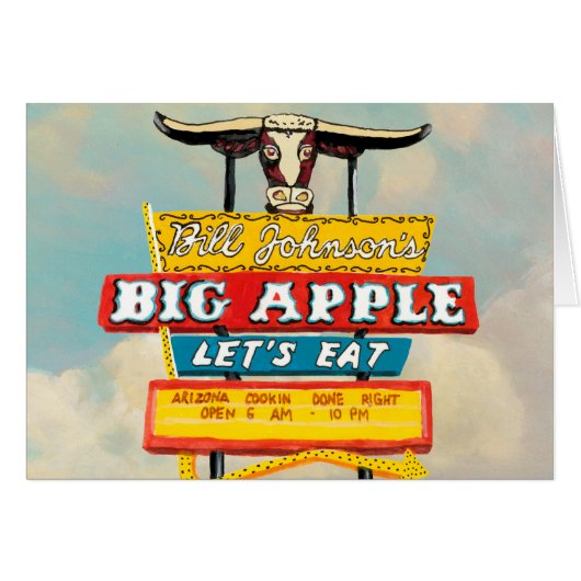 American Roadside | Restaurant Sign Cards (Front Horizontal)