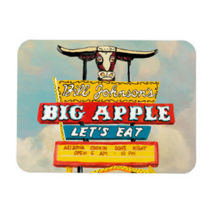 American Roadside Restaurant Sign Magnet