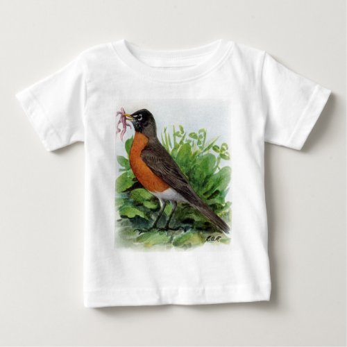 American Robin Baby T_Shirt