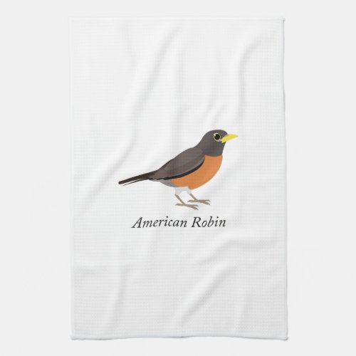 American Robin Kitchen Towel