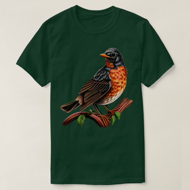 American Robin T-Shirt (Design Front)