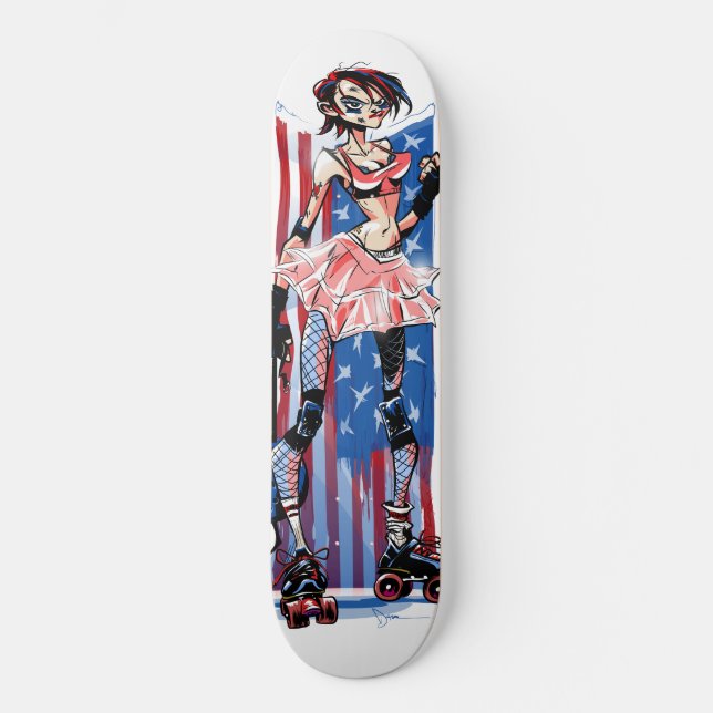 American Rollergirl Skateboard (Front)