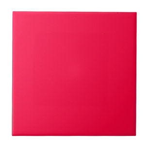 Reddish Pink Color Décor Zazzle American Rose A Solid Reddish Pink Color Tile
