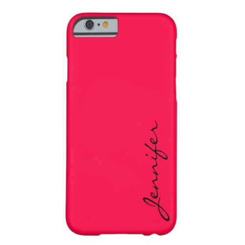 American rose color background barely there iPhone 6 case