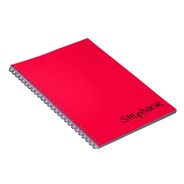American Rose Color Notebook (Right Side)