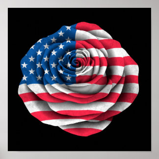 American Flag Roses Art | American Flag Roses Paintings & Framed ...