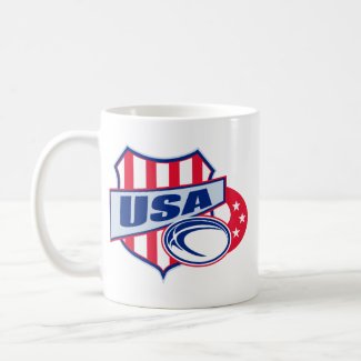 american rugby ball shield usa mugs