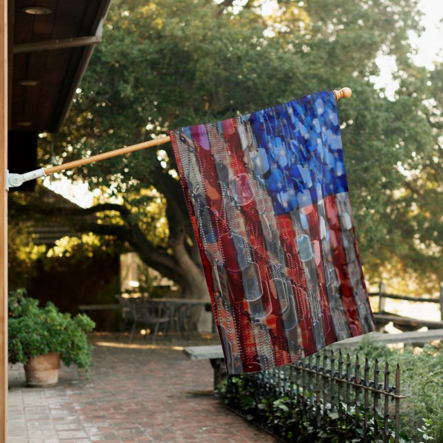 American Sacrifice House Flag (In SItu)