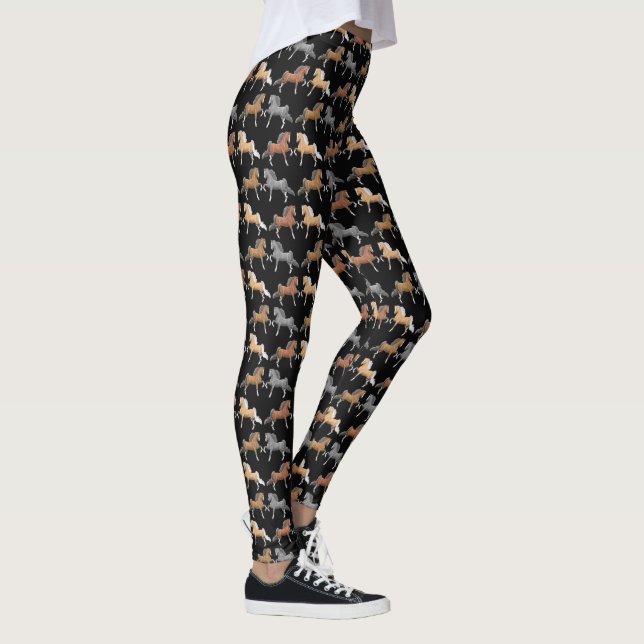 American Saddlebred Gaited Horses Leggings (Right)