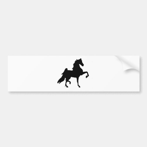 American Saddlebred Horse Bumper Sticker