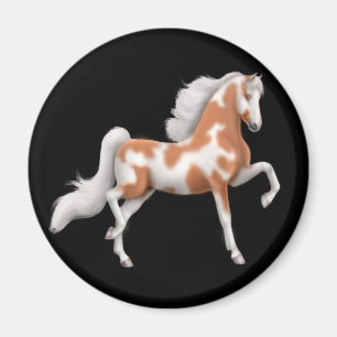 American Saddlebred Pinto Horse Magnet