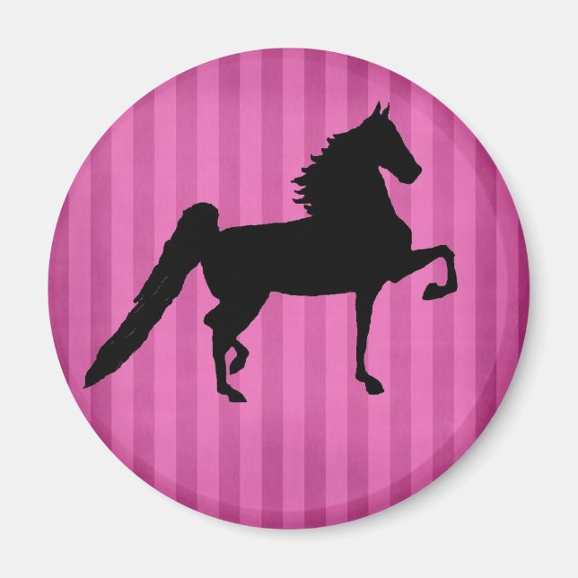 American Saddlebred Pretty Pink Magnet (Front)