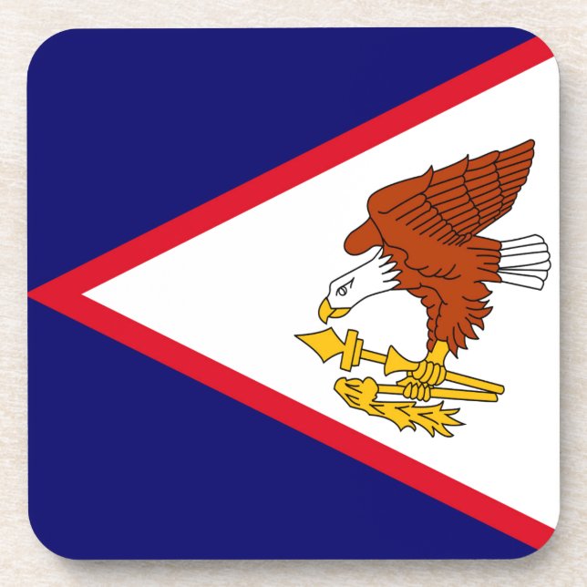 American Samoa Beverage Coaster (Front)