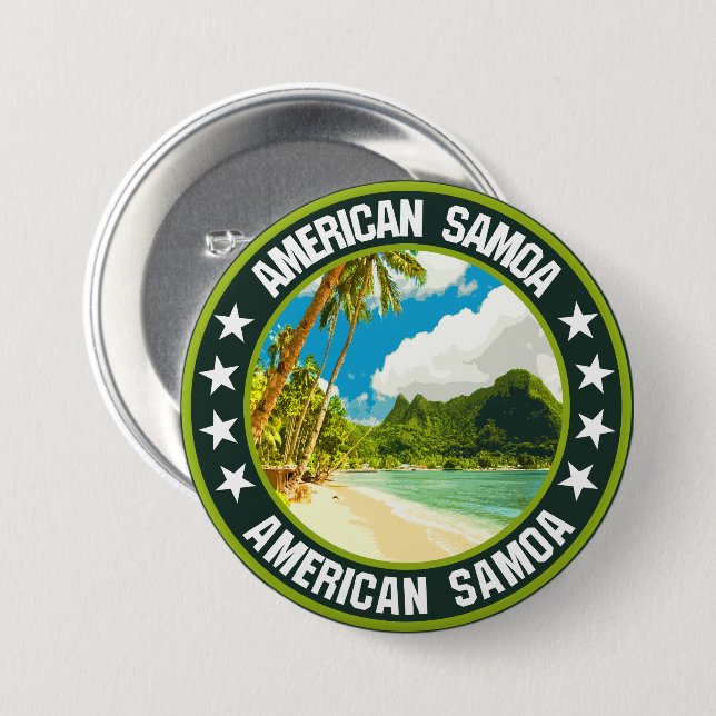 American Samoa                                     Button (Front & Back)