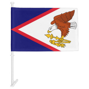 American Samoa Car Flag