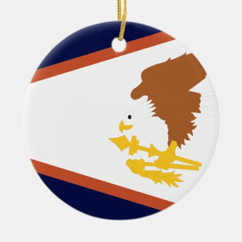 AMERICAN SAMOA CERAMIC ORNAMENT