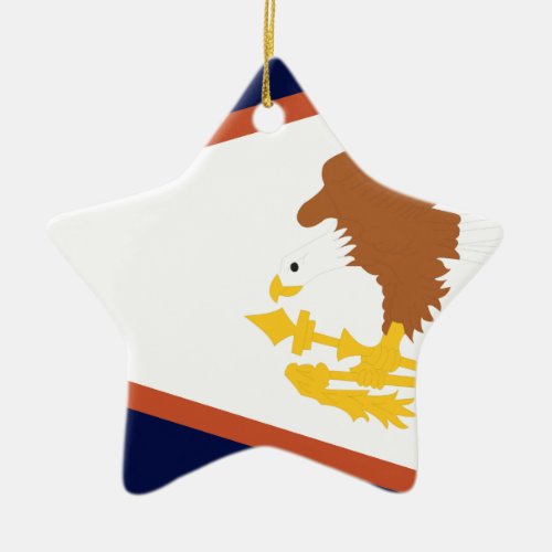 AMERICAN SAMOA CERAMIC ORNAMENT