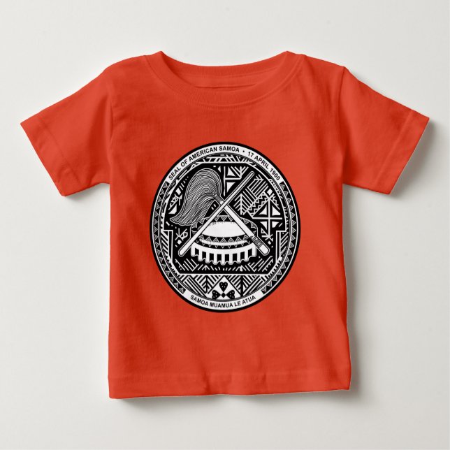 American Samoa Coat of Arms Baby T-Shirt (Front)