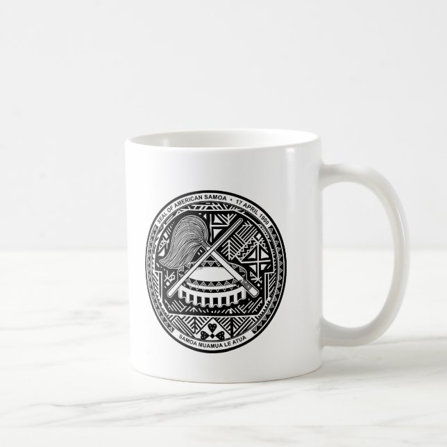 American Samoa Coat of Arms Coffee Mug (Right)