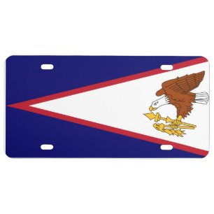 American Samoa Custom License Plates