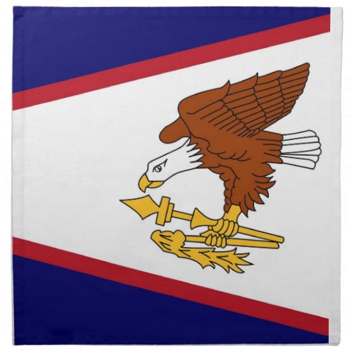 American Samoa Flag American MoJo Napkin