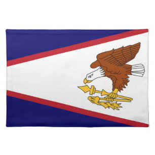 American Samoa Flag American MoJo Placemat