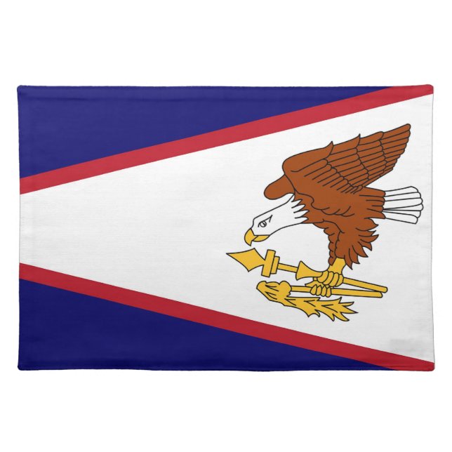 American Samoa Flag American MoJo Placemat (Front)