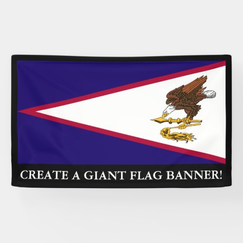 American Samoa Flag Banner