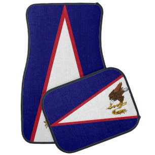 American Samoa Flag Car Floor Mat
