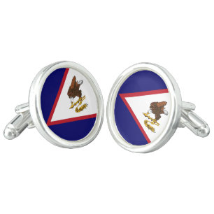 American Samoa flag Cufflinks