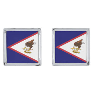 American Samoa flag Cufflinks