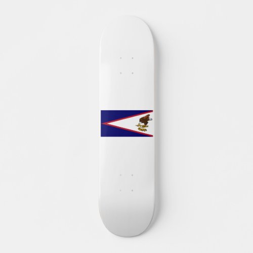 American Samoa Flag Details Skateboard