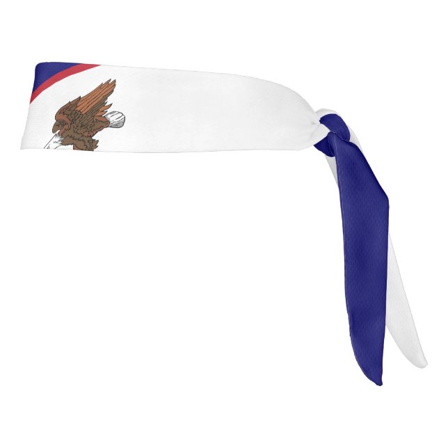 American Samoa flag Headband (Rotate 90)