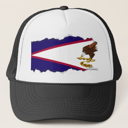 American Samoa Flag Trucker Hat