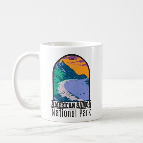 American Samoa National Park Ofu Beach Coffee Mug