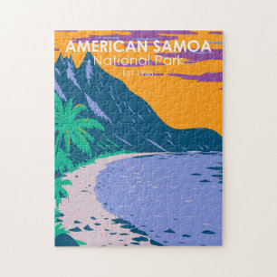 American Samoa National Park Ofu Beach Jigsaw Puzzle