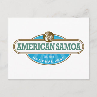 American Samoa National Park Postcard