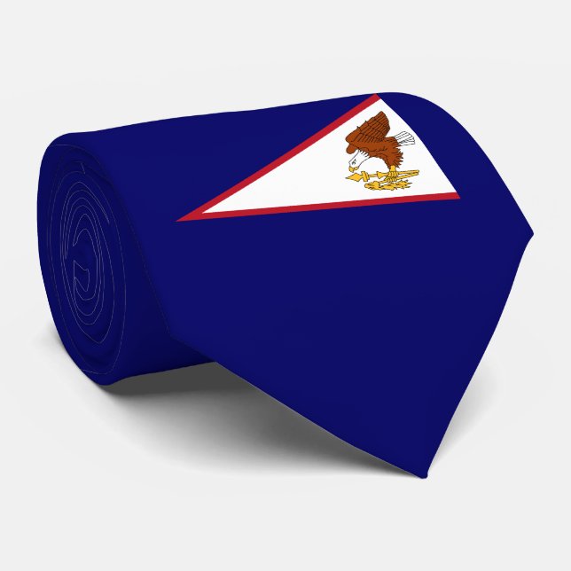 american samoa neck tie (Rolled)