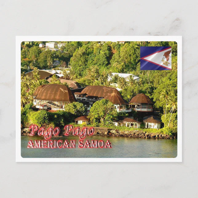 American Samoa - Pago Pago - Postcard | Zazzle